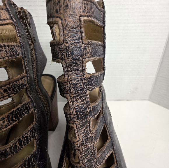 Bedstu Occam Caged Heeled Booties 8.5 - Picture 6 of 16